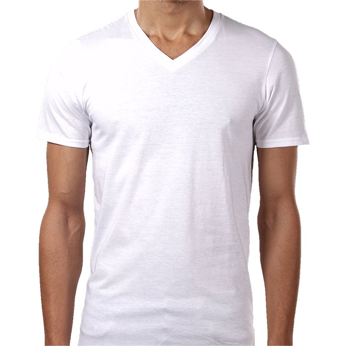 Custom  Budget Mens V-Necks Preview