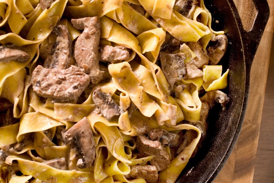 Beef Stroganoff