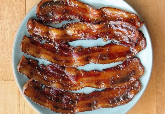 Beer-Glazed Bacon