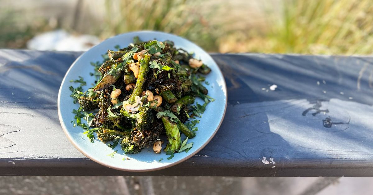 stir fry plated dish